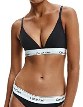 Calvin Klein Women’s Modern Cotton Stretch Thong Panties