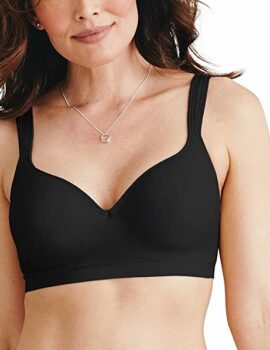 Bali Women’s Comfort Revolution Wireless Bra, Full-Coverage Wirefree Bra, Cool Comfort Fabric