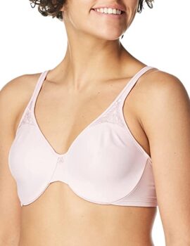 Bali womens Passion for Comfort Minimizer Bra, Full-coverage Underwire Bra, Seamless Cups