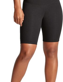 Yummie Women’s Mel Cotton Stretch Shaping Biker Shorts