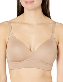 Warner’s Women’s Benefits Allover-Smoothing Bliss Wireless Lightly Lined Convertible Comfort Bra Rm1011w